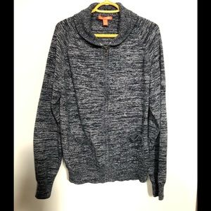 🍀2 for $10🍀 Mens JOE FRESH full zip cotton cardigan